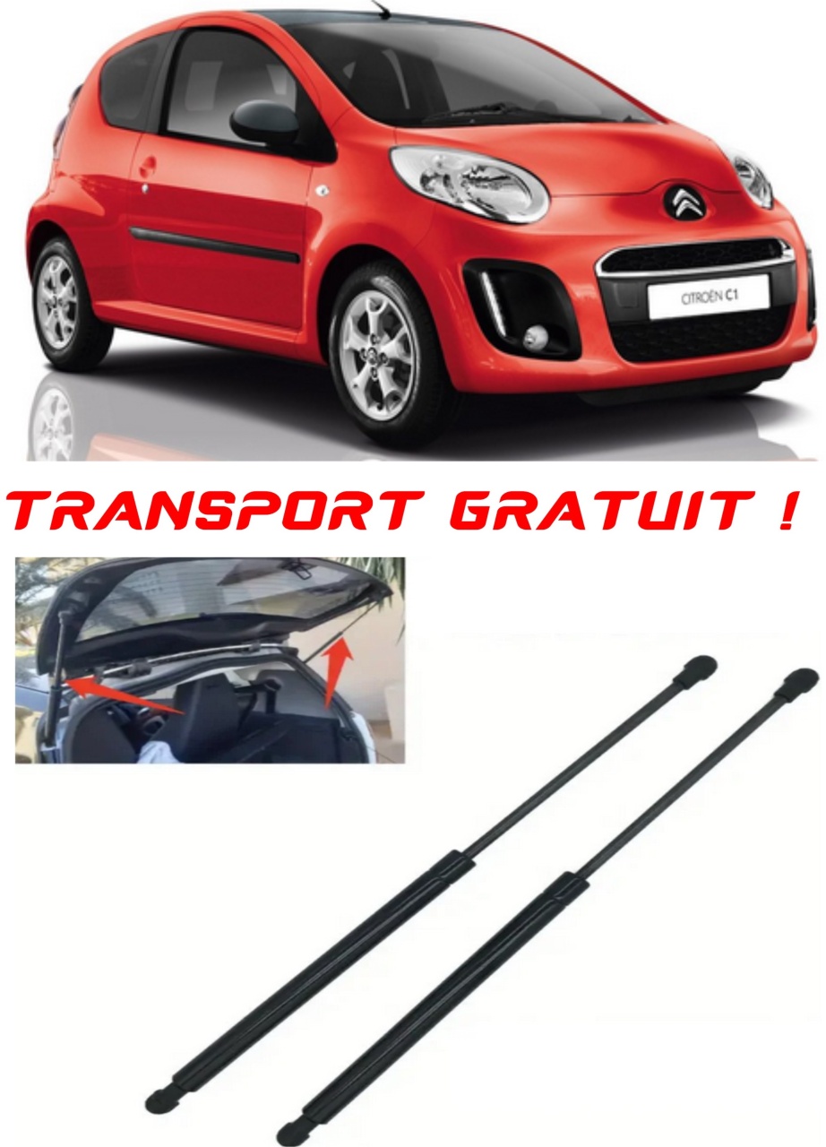 Set 2 amortizoare Haion portbagaj pentru masina Citroen C1 (PM_, PN_)