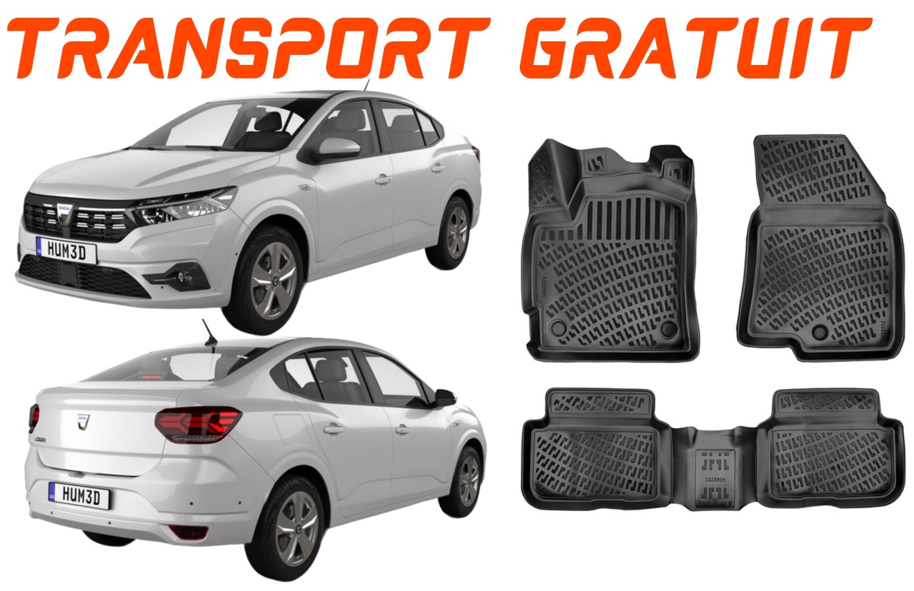 Set covorase auto pentru masina ta Dacia Logan