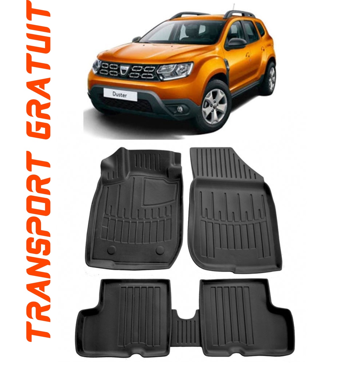 Set covorase auto pentru masina ta Dacia Duster