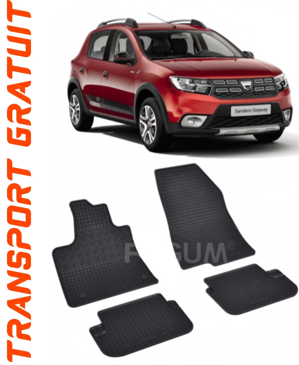 Covorase auto pentru masina ta Dacia Sandero