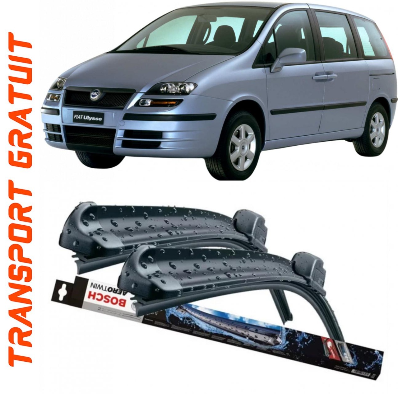 Stergatoare auto dedicat cu masina Fiat Ulysse
