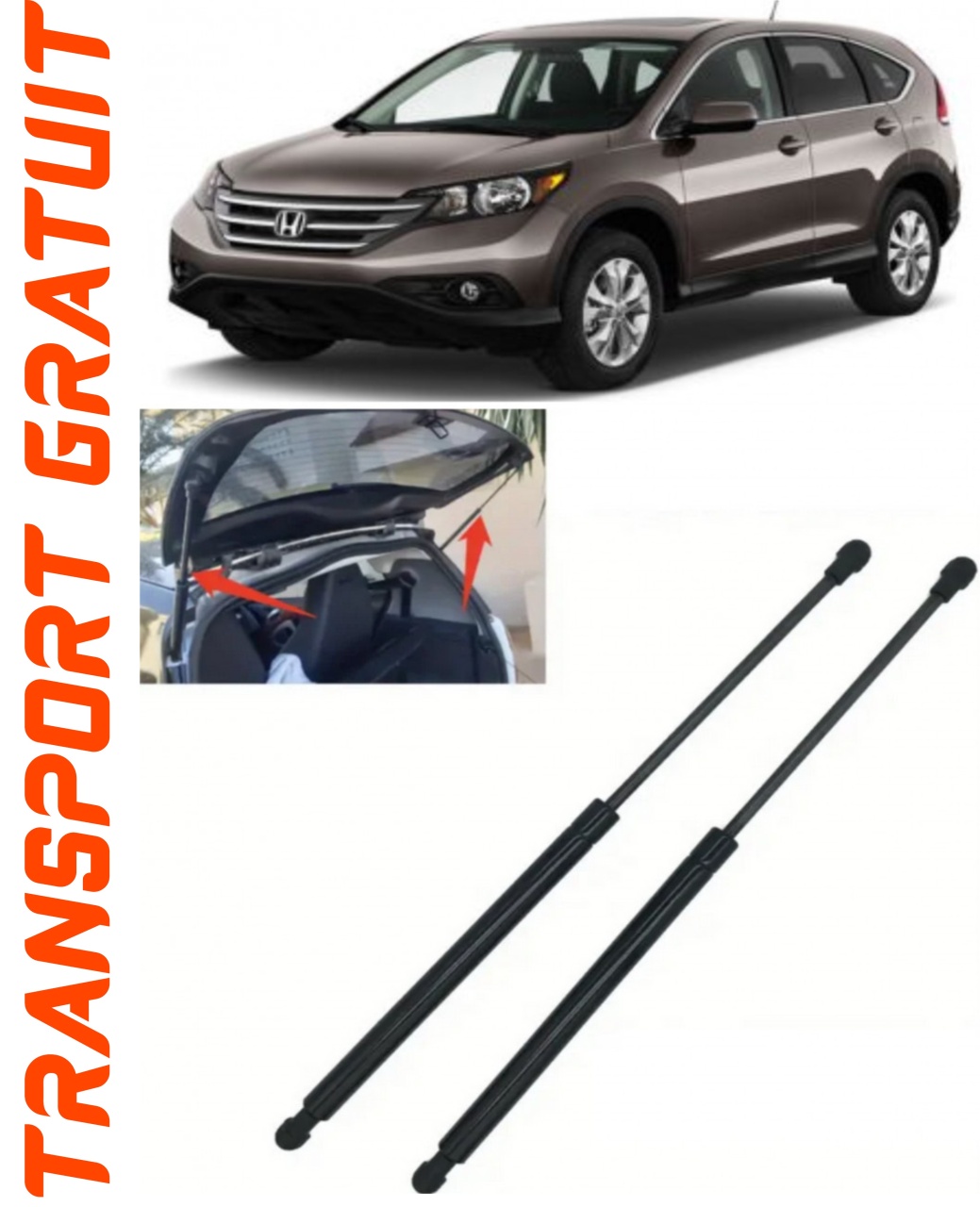 Set 2 amortizoare Haion portbagaj pentru masina Honda CR-V IV