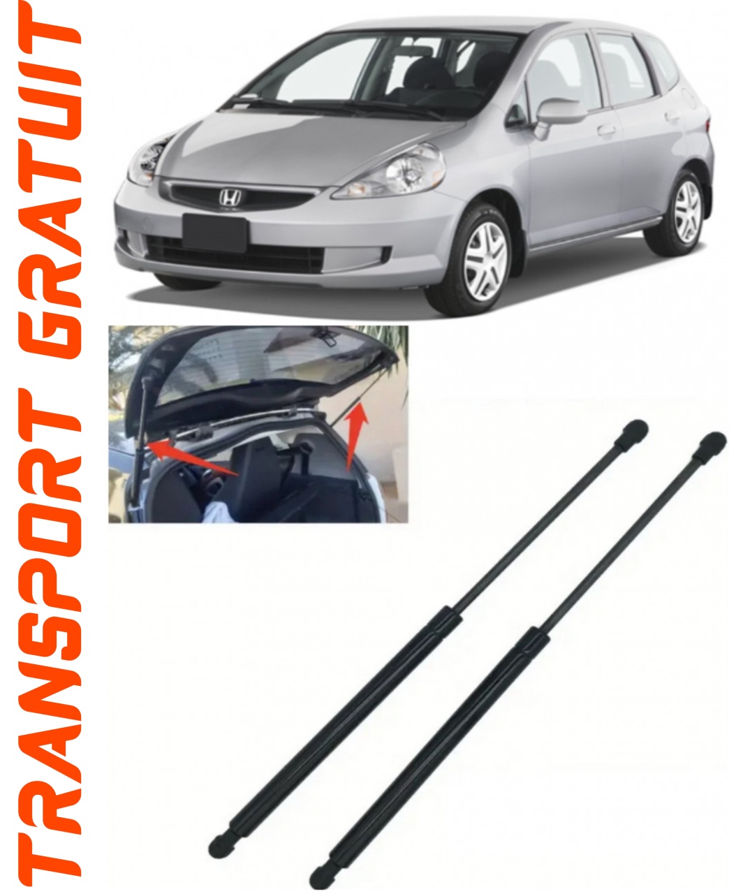 Set 2 amortizoare Haion portbagaj pentru masina Honda Jazz II