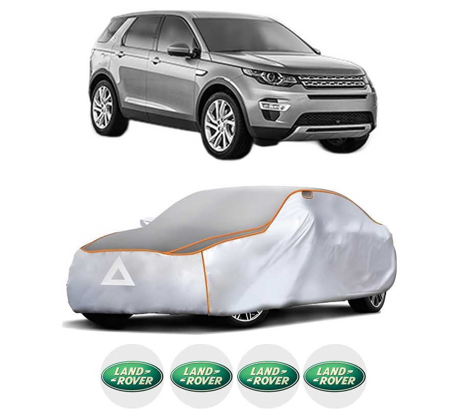 Husa Prelata Antigrindina Auto LAND ROVER DISCOVERY SPORT (L550) din 2014-2022, Protectie auto contra intemperiilor la grindina, Waterproof, 4x Stickere auto LAND ROVER