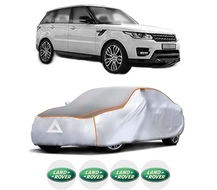 Husa Prelata Antigrindina Auto LAND ROVER RANGE ROVER SPORT II (L494) din 2013-2022, Protectie auto contra intemperiilor la grindina, Waterproof, 4x Stickere auto LAND ROVER