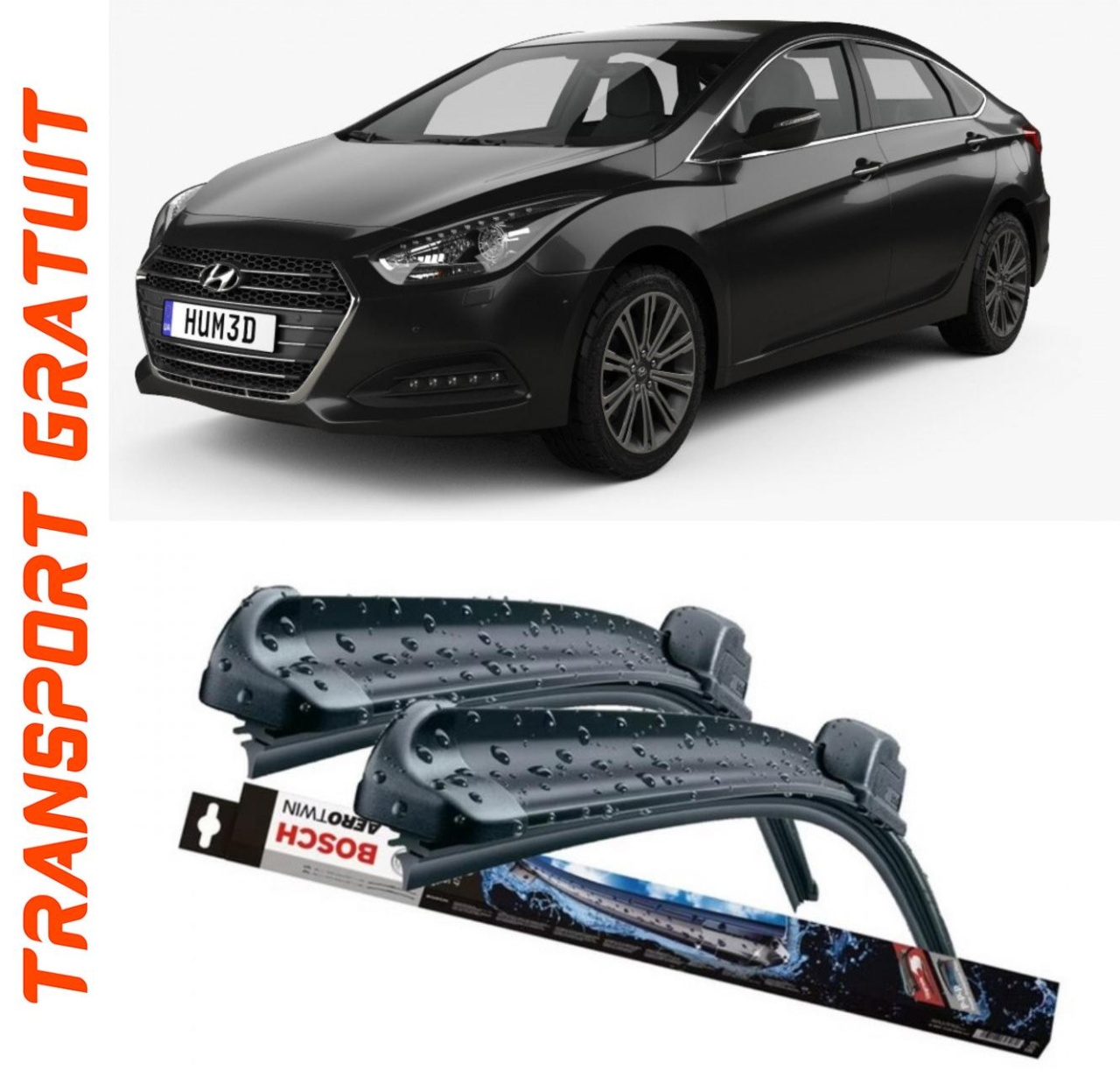 Stergatoare auto dedicat cu masina Hyundai I40