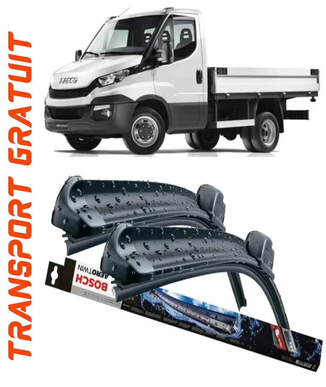 Stergatoare auto dedicat cu masina Iveco Daily