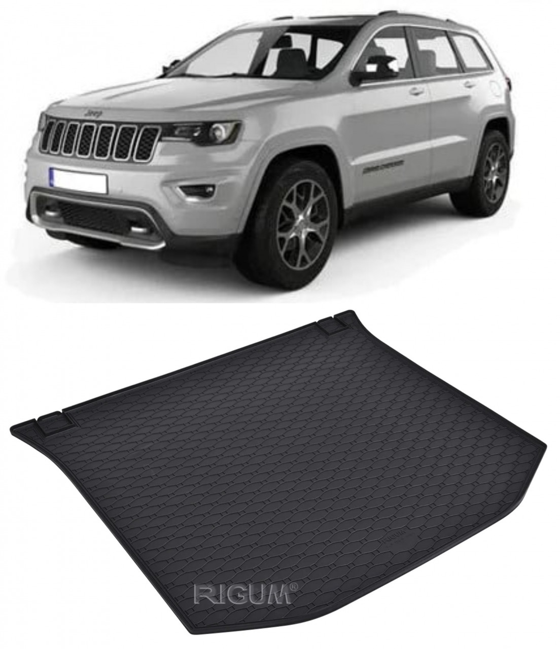 Tavita auto JEEP Grand Cherokee 2011-2013, protectie portbagaj, Cri-Flo, din cauciuc 100%, compatibil cu autoturismul JEEP Grand Cherokee