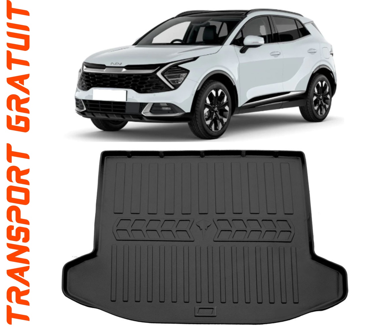 Tavita portbagaj auto dedicata pentru haionul masinii tale Kia Sportage