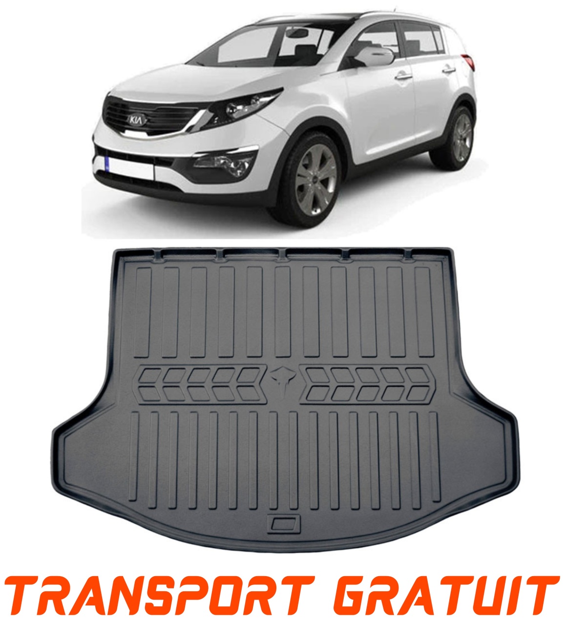 Tavita portbagaj auto dedicata pentru haionul masinii tale Kia Sportage