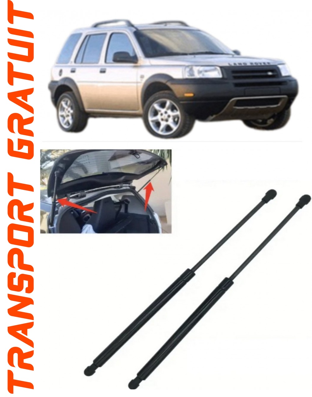 Set 2 amortizoare Haion portbagaj pentru masina Land Rover Freelander