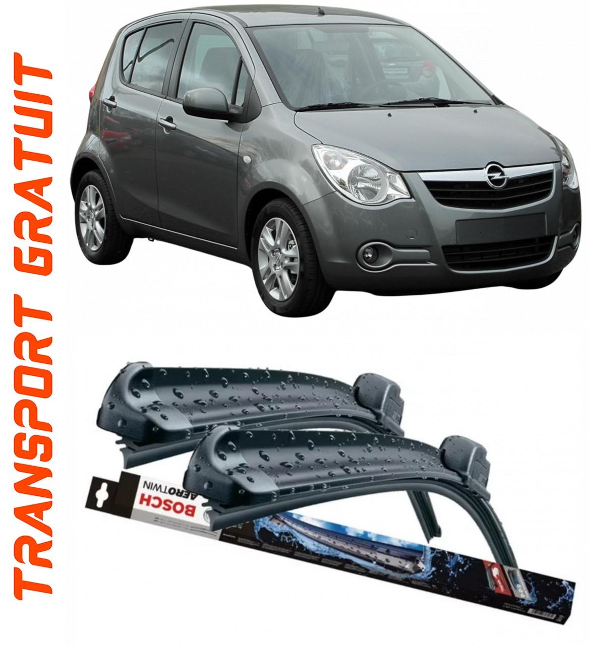 Stergatoare auto dedicat cu masina Opel Agila