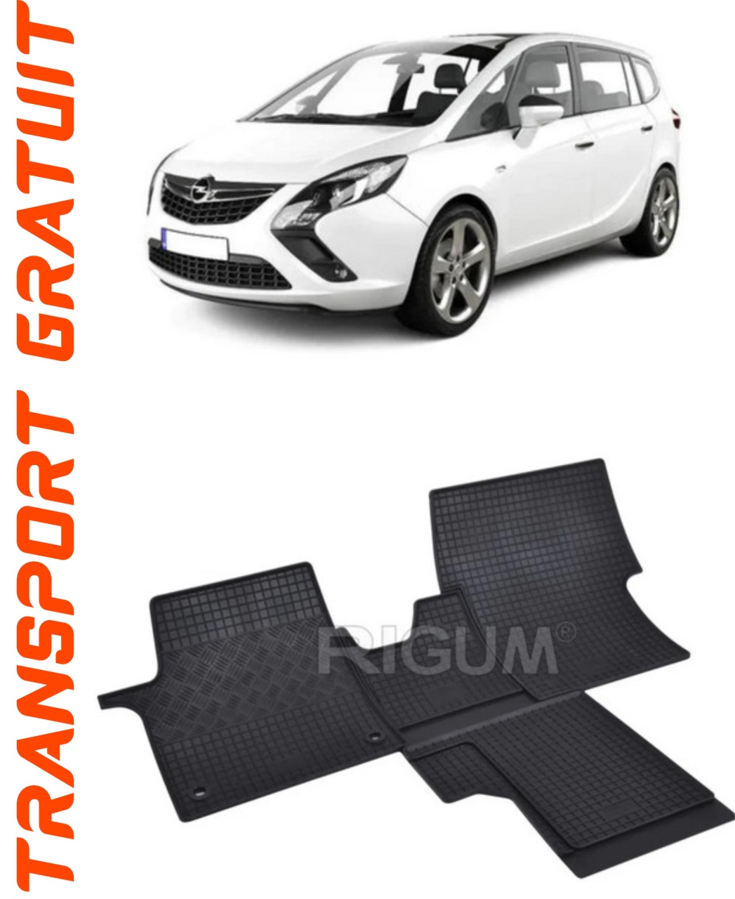 Covorase auto pentru masina ta Opel Zafira