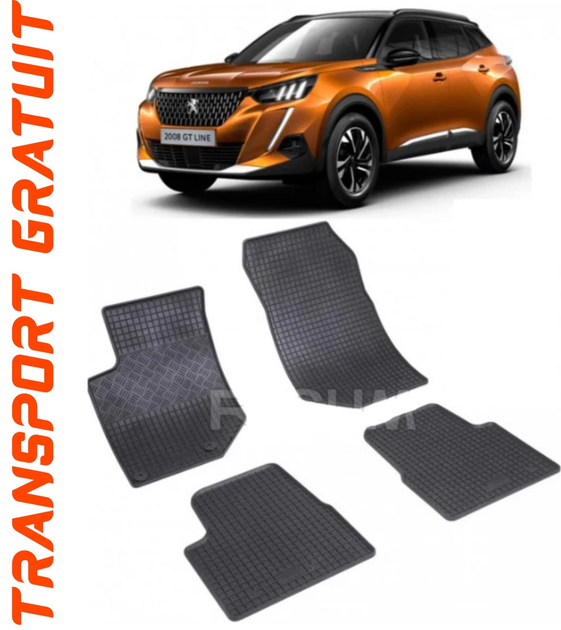Covorase auto pentru masina ta Peugeot 2008