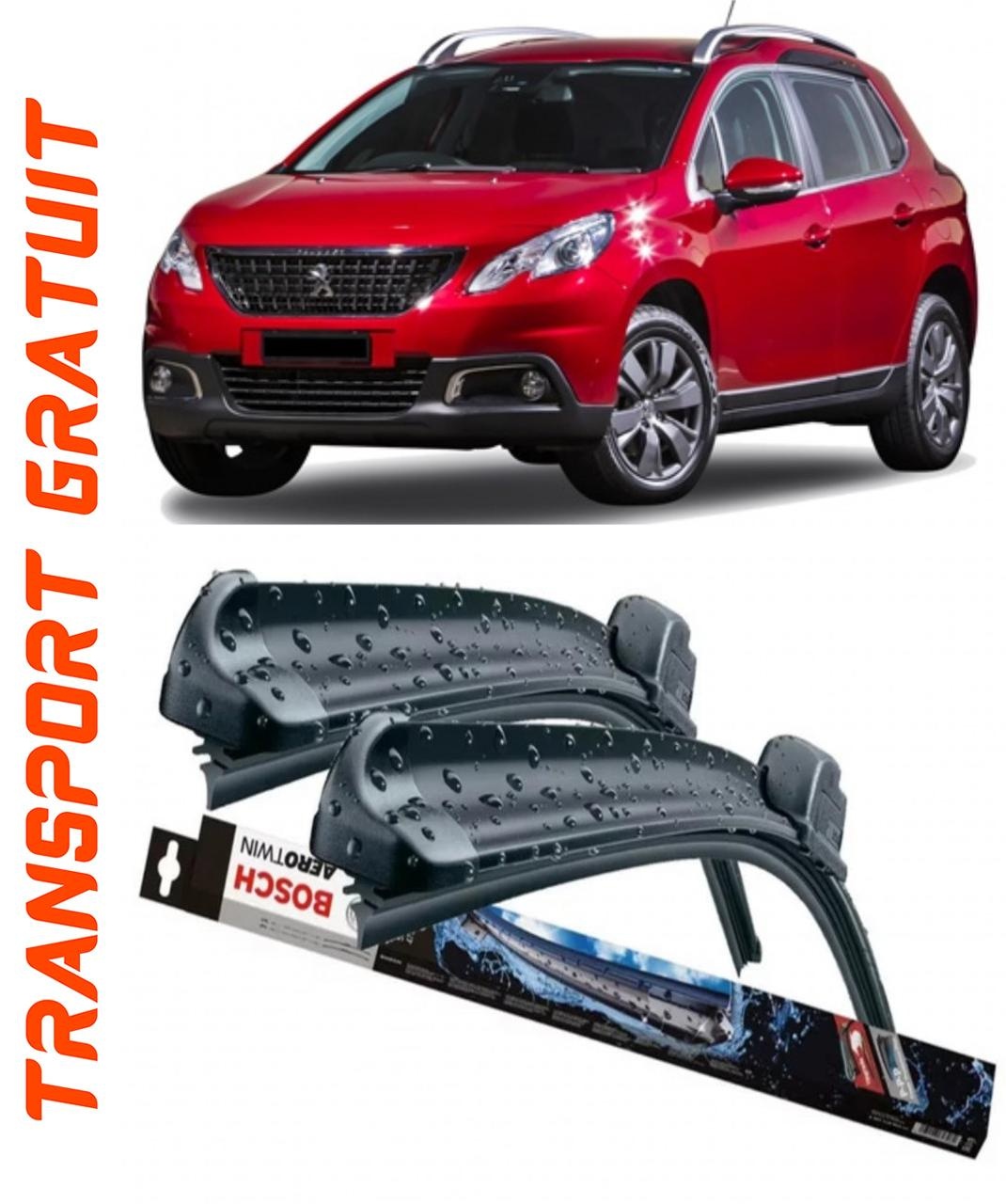 Stergatoare auto dedicat cu masina Peugeot 2008