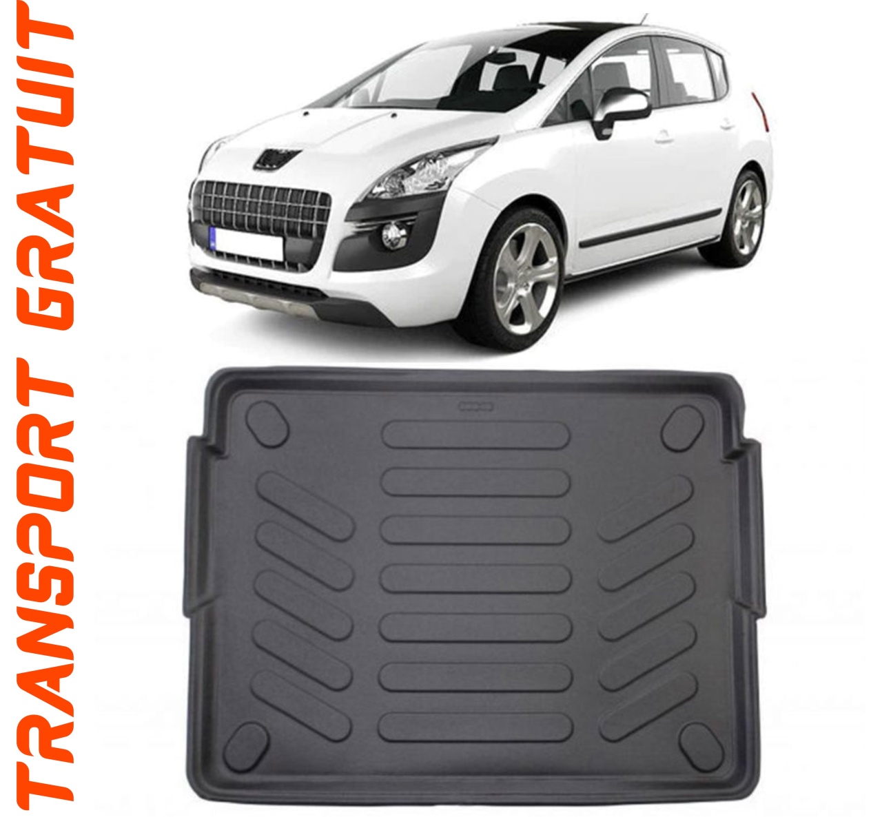 Tavita portbagaj auto dedicata pentru haionul masinii tale Peugeot 3008