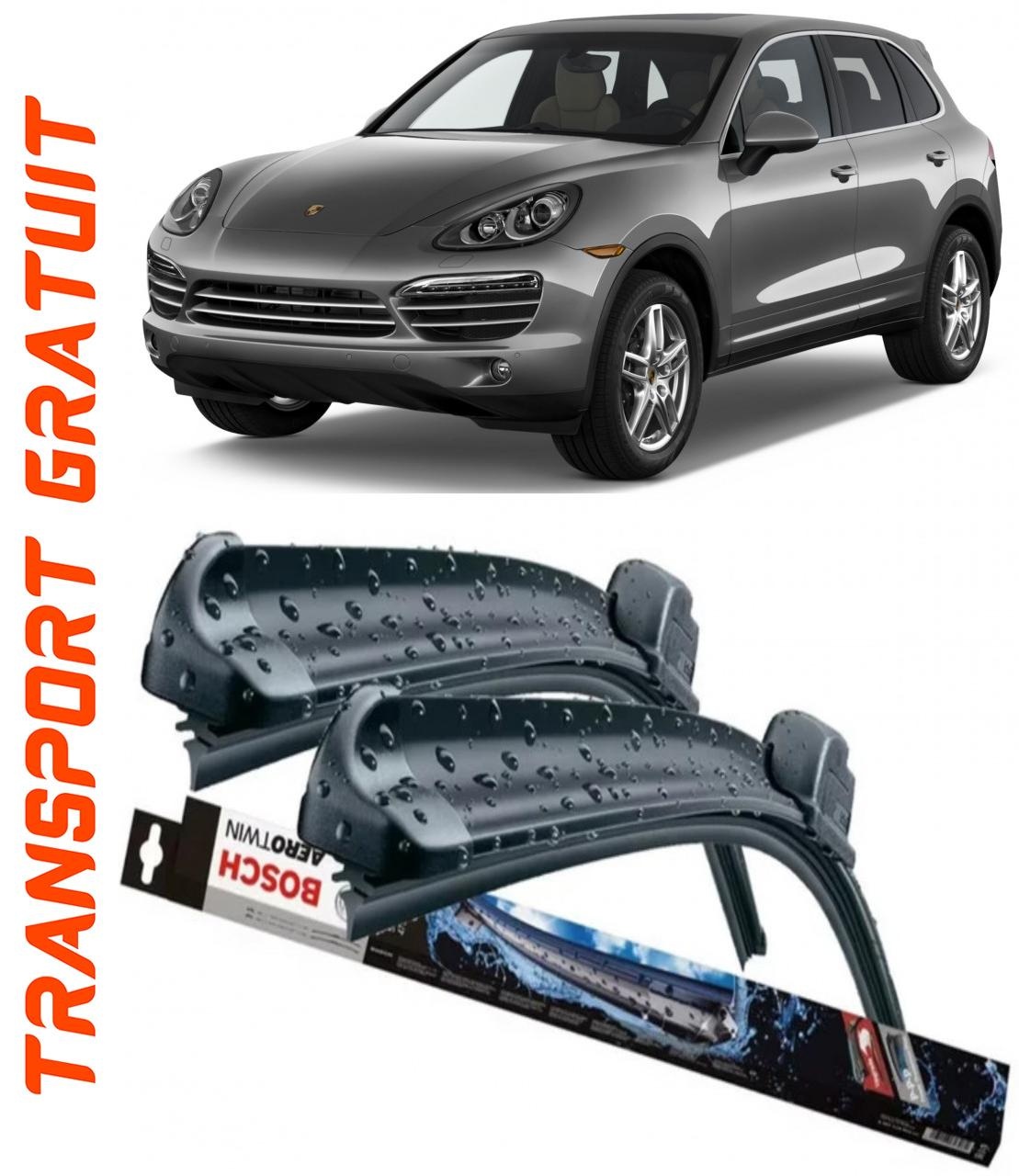 Stergatoare auto dedicat cu masina Porsche Cayenne