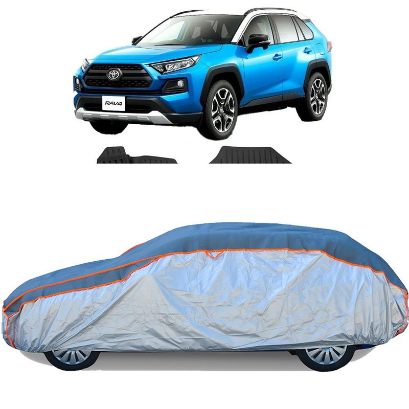 Prelata Antigrindina pentru auto Toyota Rav 4 XA40 IV 2012-2018 - husa protectie antigrindina si intemperii meteo severe - anti-grindina vijelii furtuni pentru auto