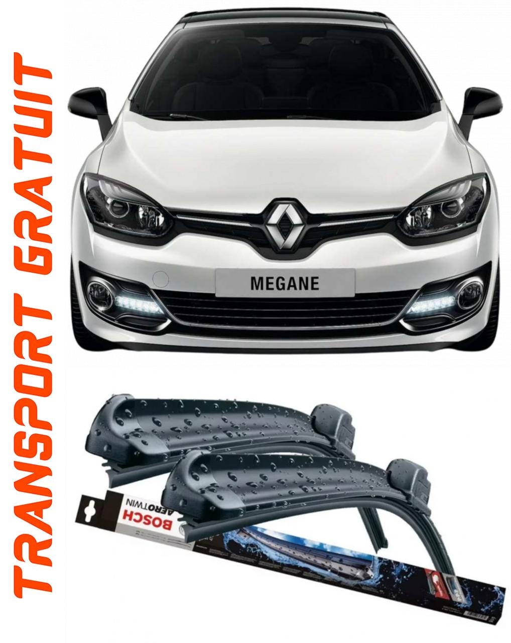 Stergatoare auto dedicat cu masina Renault Megane