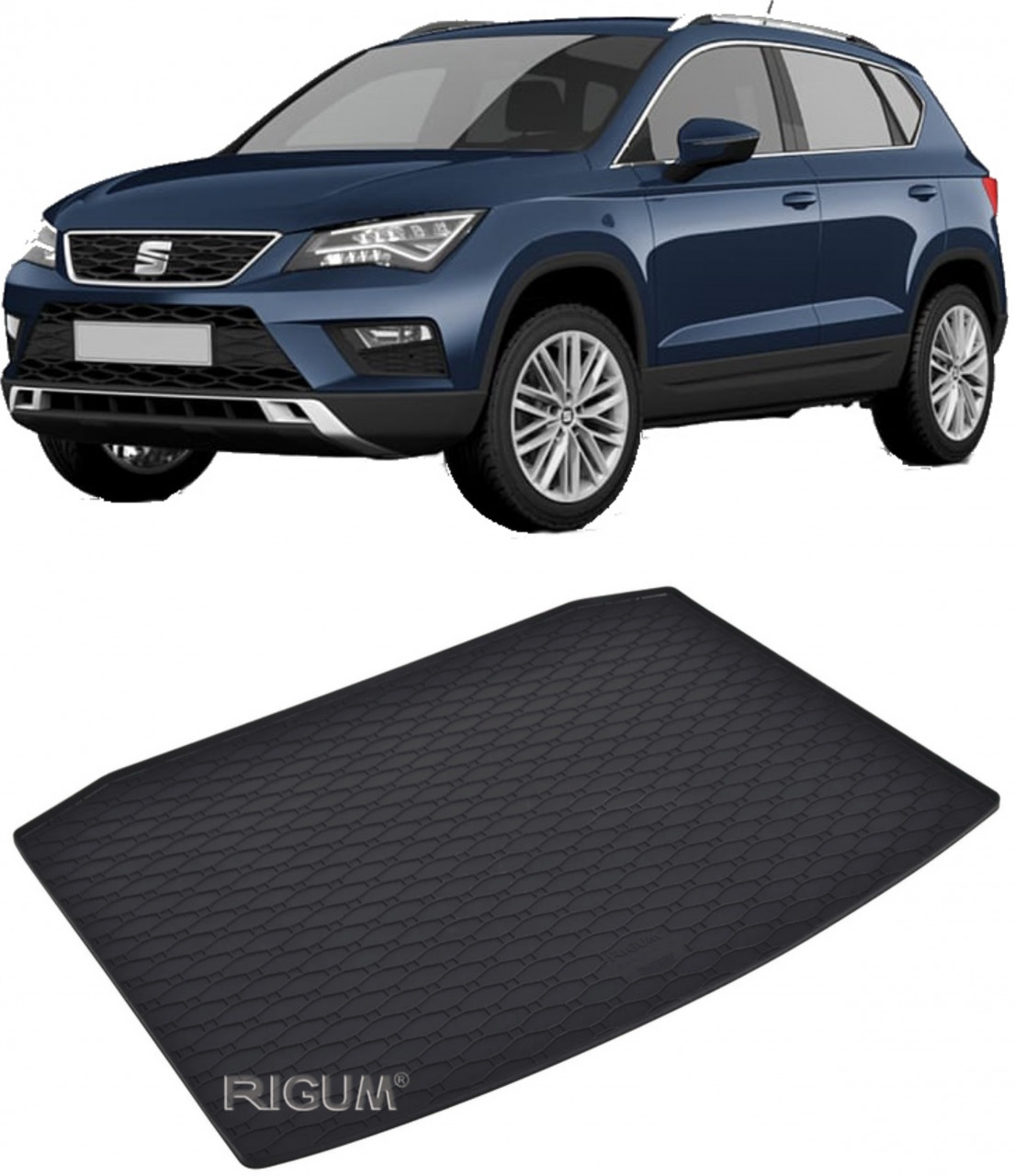 Tavita portbagaj auto dedicata pentru masina Seat Ateca