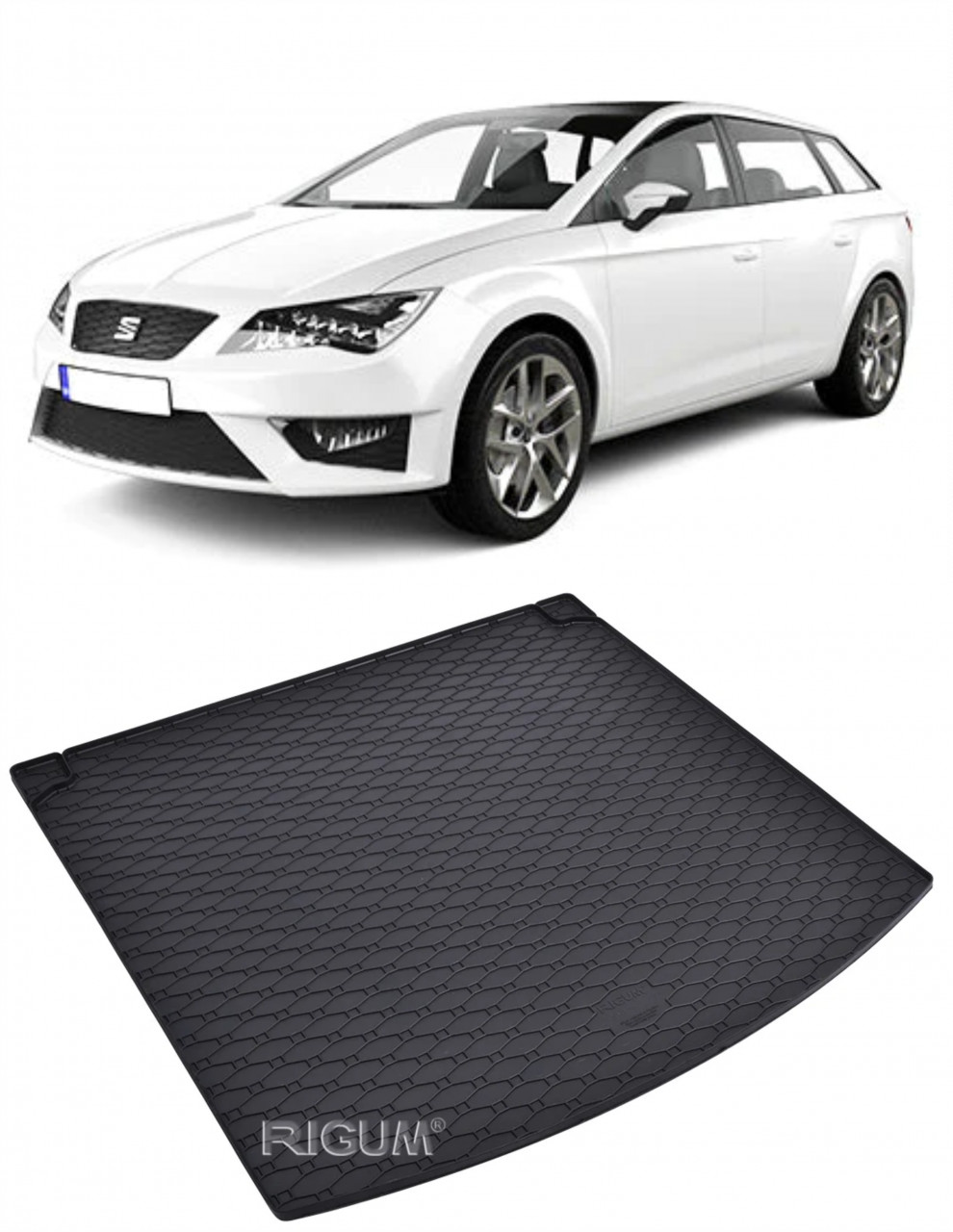 Tavita portbagaj auto dedicata pentru masina Seat Leon