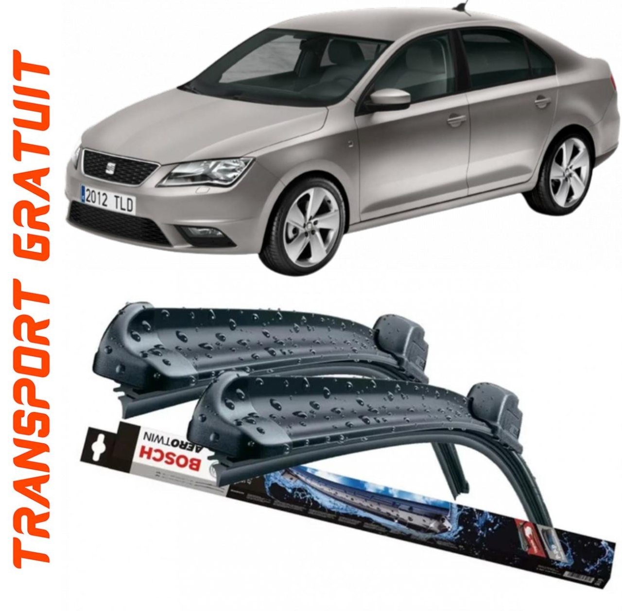 Stergatoare auto dedicat cu masina Seat 