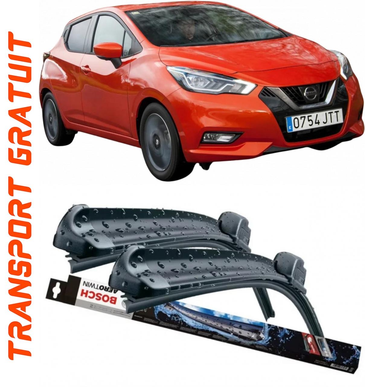Stergatoare auto dedicat cu masina Nissan Micra