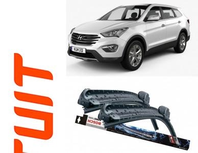 Stergatoare auto dedicat cu masina Hyundai SANTA