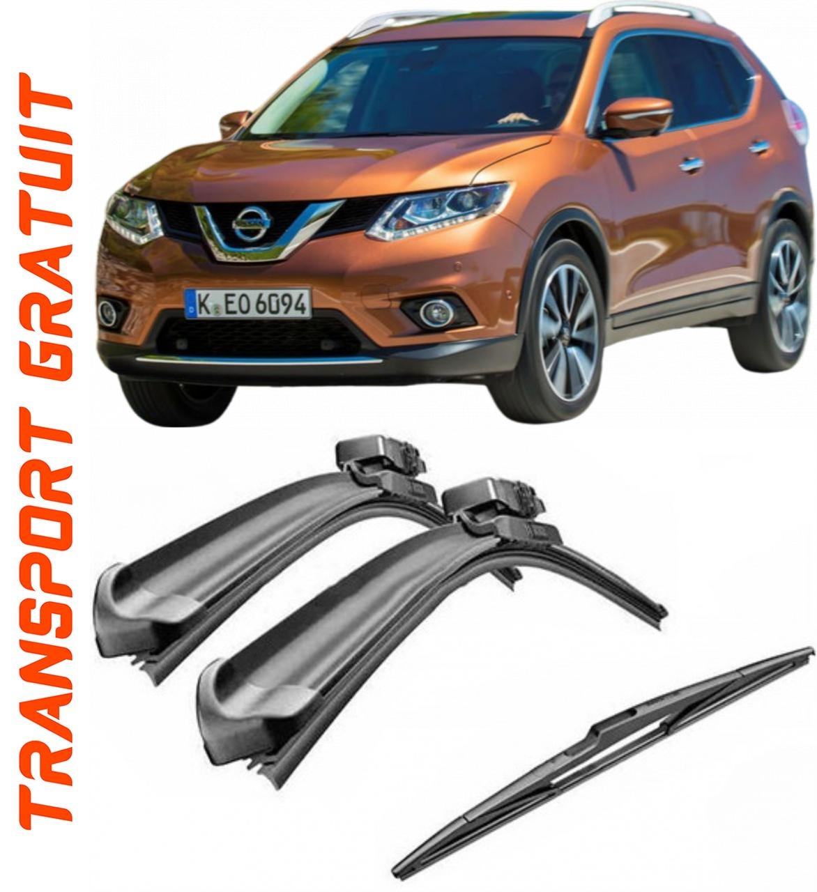 Stergatoare auto dedicat cu masina Nissan X-Trail