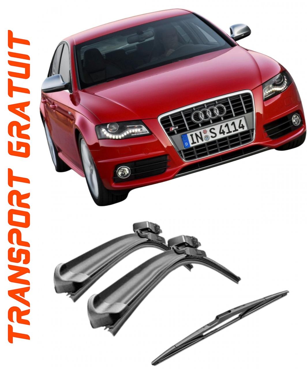 Stergatoare auto dedicat cu masina AUDI S4