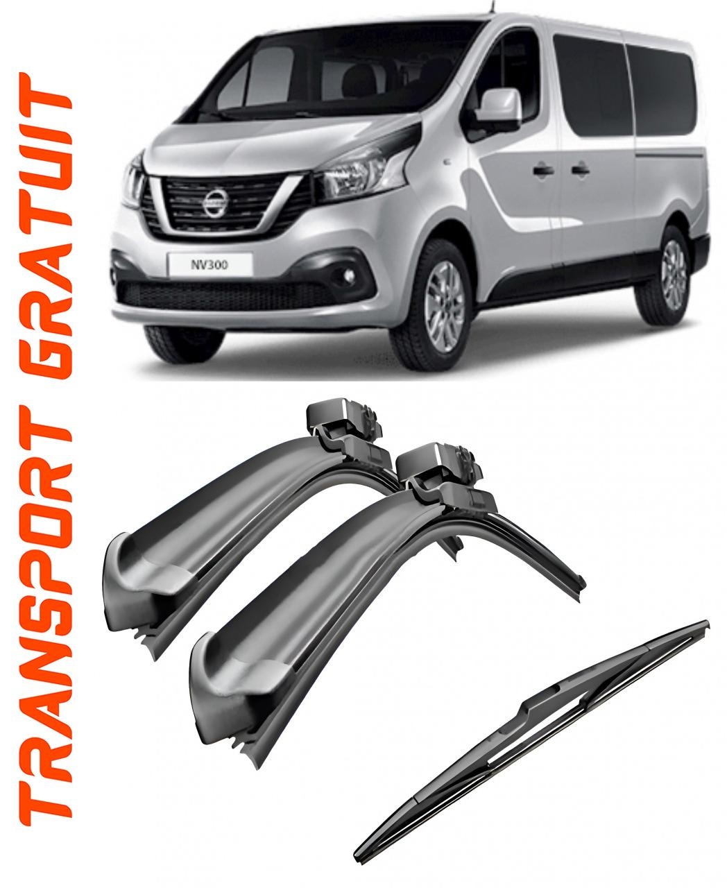 Stergatoare auto dedicat cu masina Nissan Nv300
