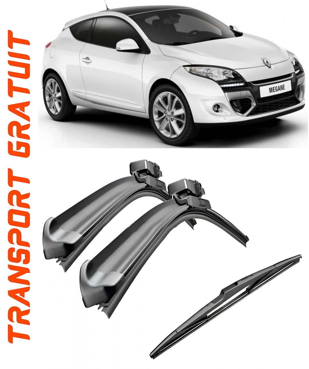 Stergatoare auto dedicat cu masina Renault Megane
