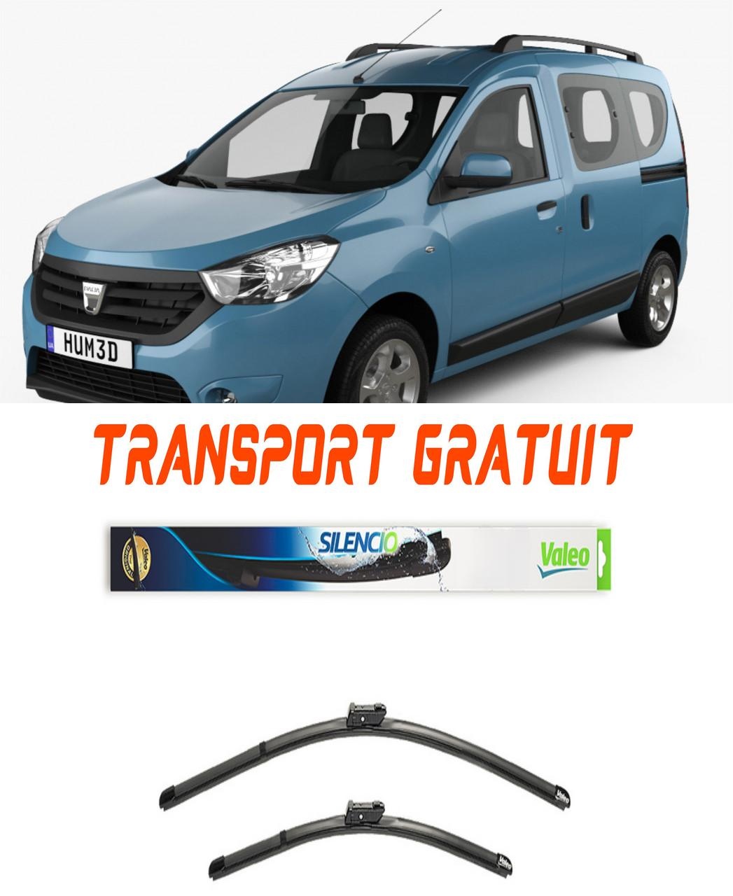 Set Stergatoare auto dedicate pentru masina Dacia Dokker