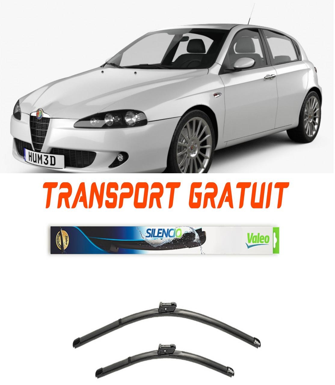 Set Stergatoare auto dedicate pentru masina Alfa Romeo 147