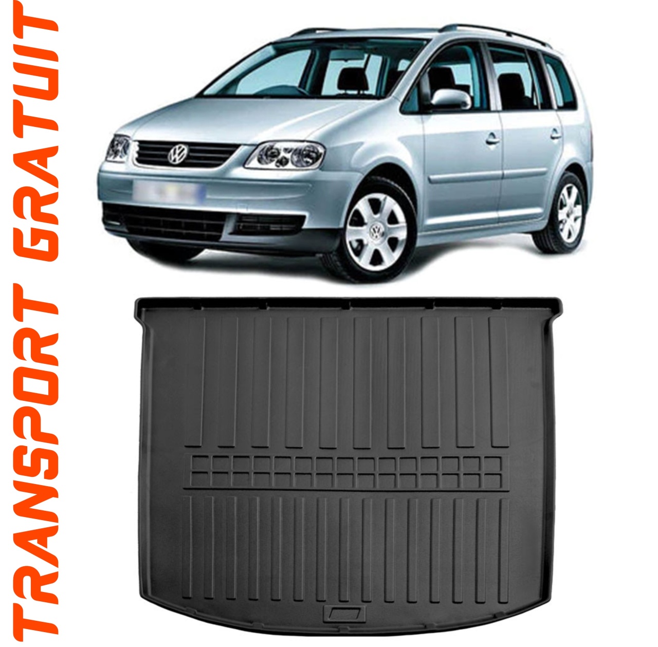 Tavita portbagaj auto dedicata pentru haionul masinii tale VOLKSWAGEN Touran