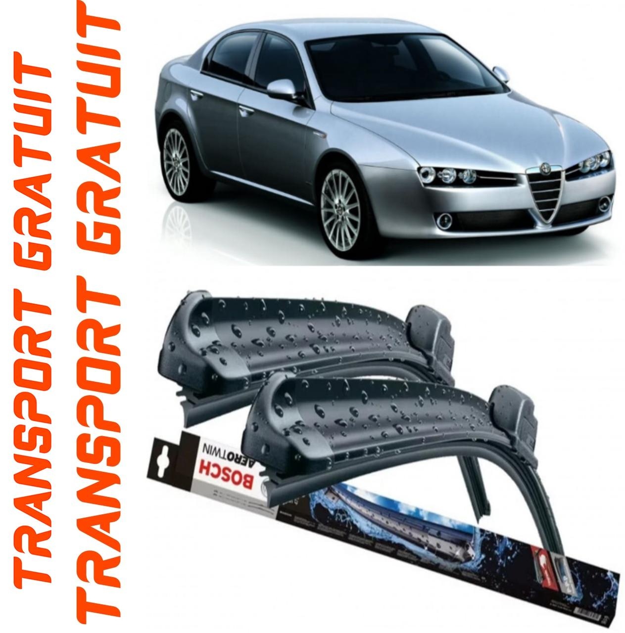 Stergatoare auto dedicat cu masina Alfa Romeo 159