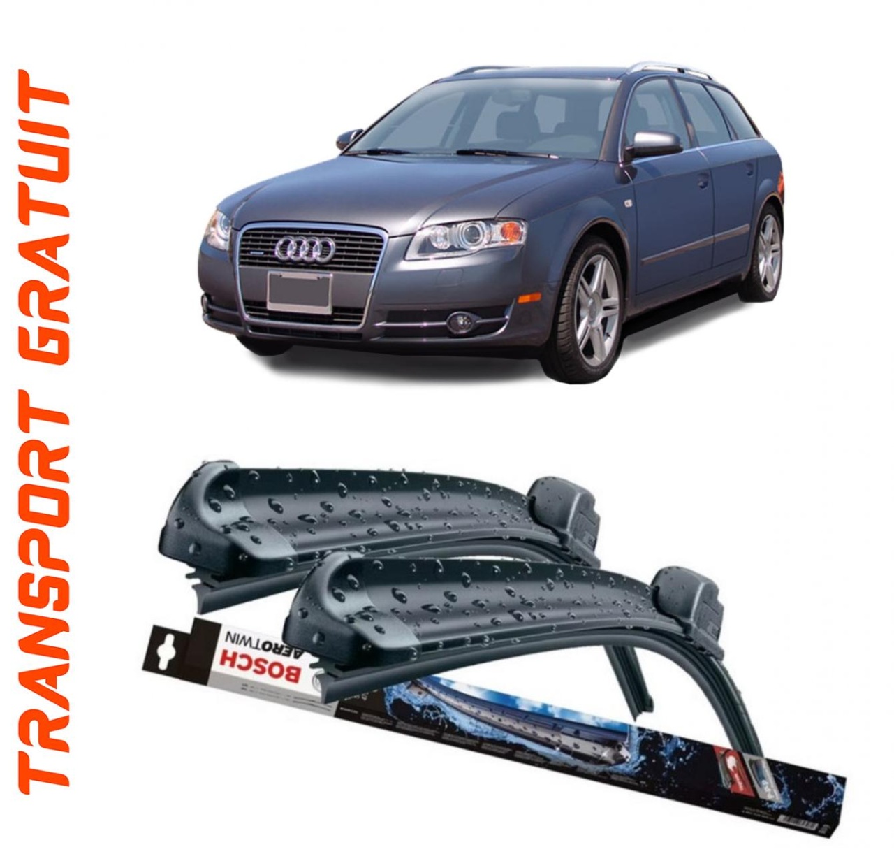 Stergatoare auto dedicat cu masina AUDI