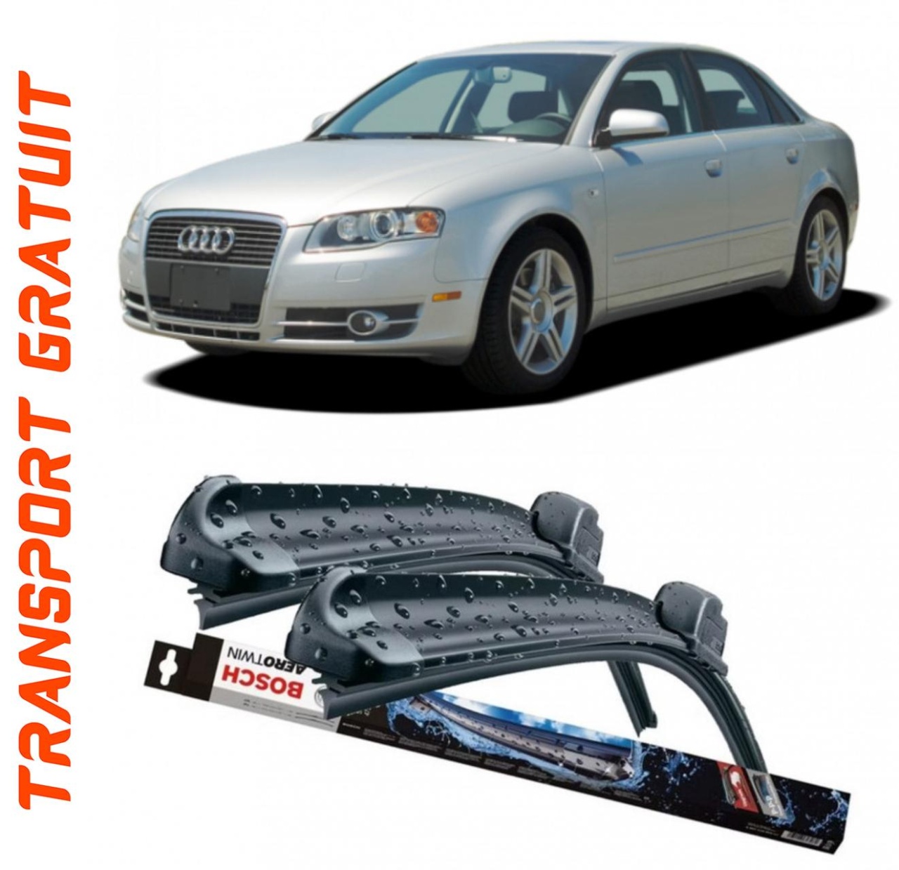 Stergatoare auto dedicat cu masina AUDI