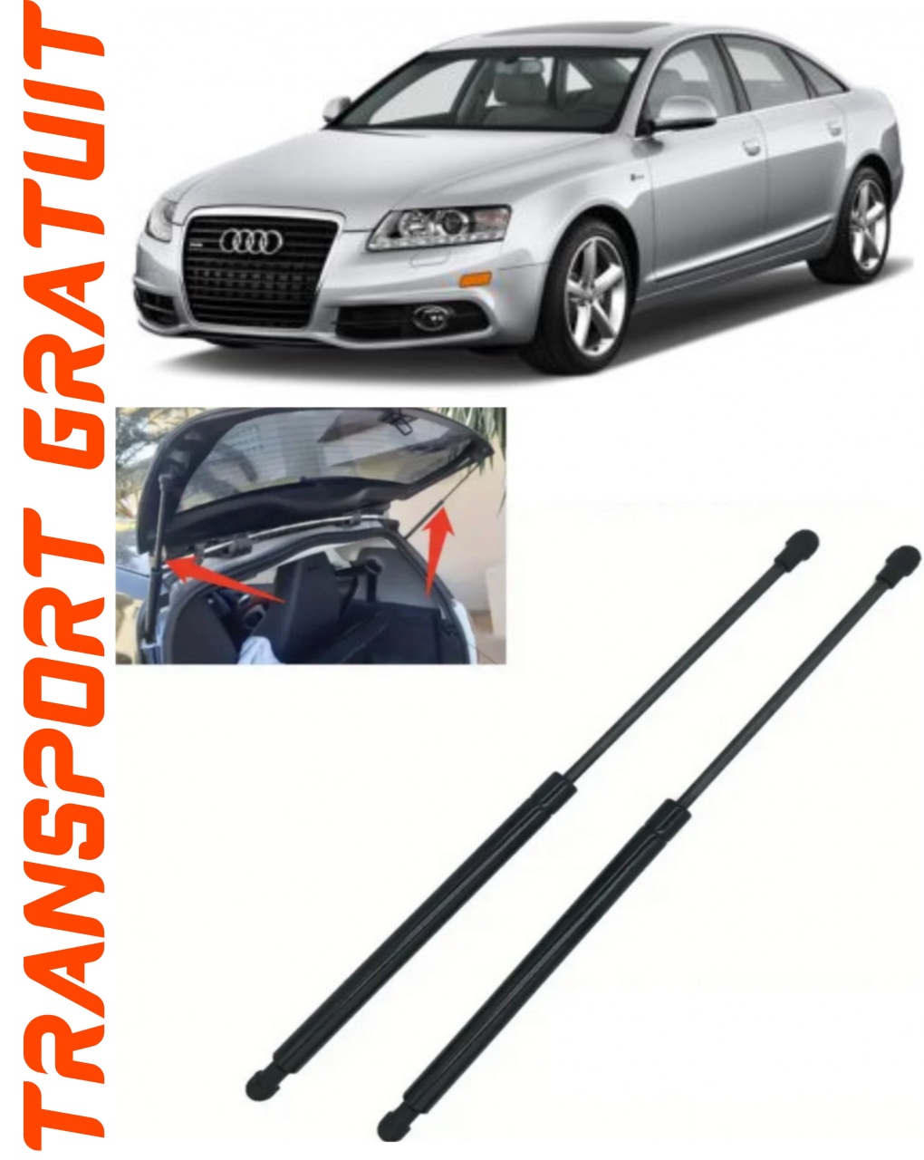 Set 2 amortizoare Haion portbagaj pentru masina AUDI A6