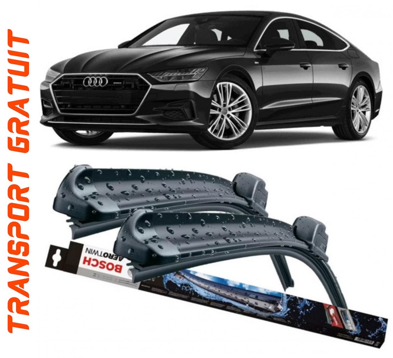 Stergatoare auto dedicat cu masina AUDI A7