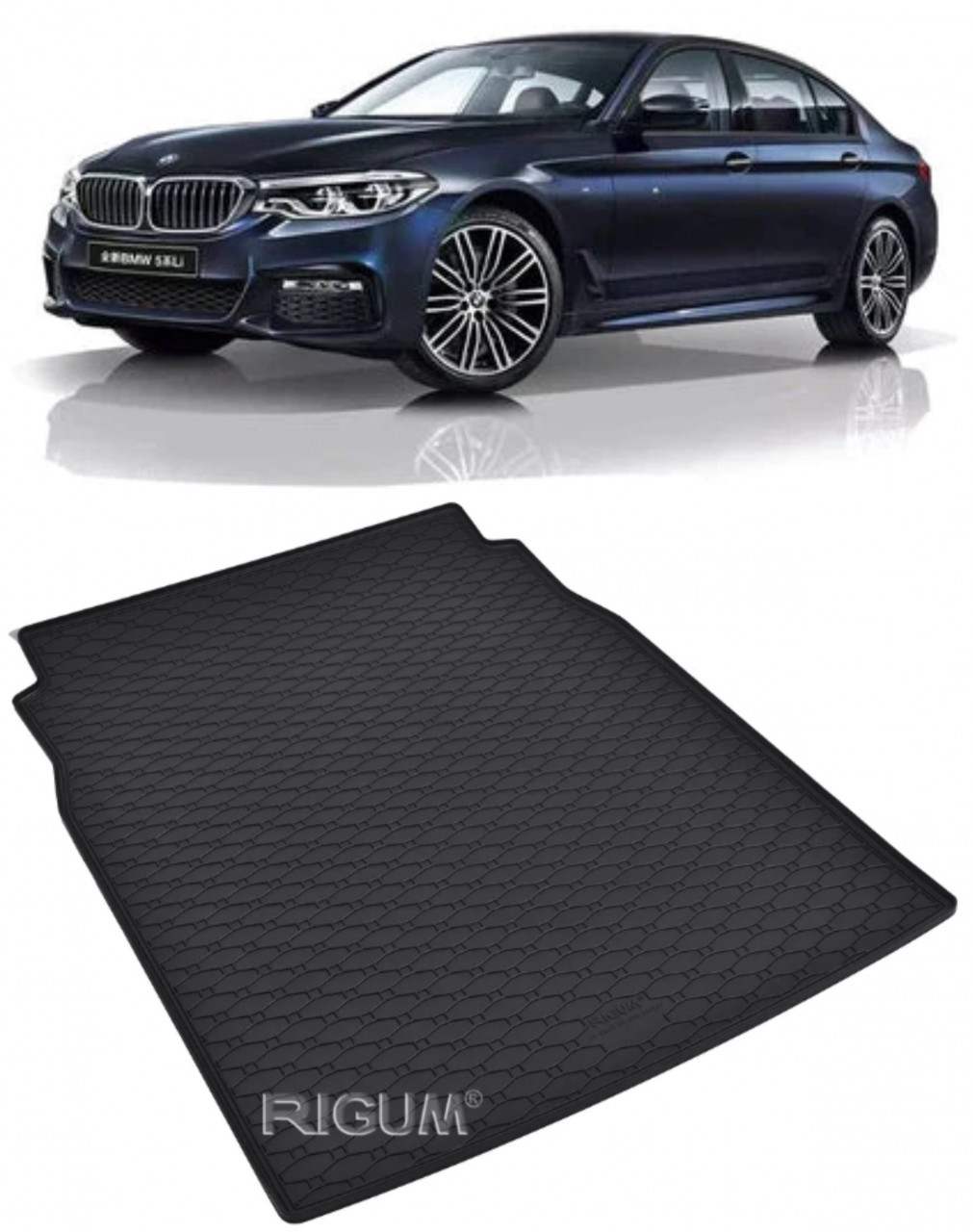 Tavita portbagaj auto dedicata pentru masina BMW E60