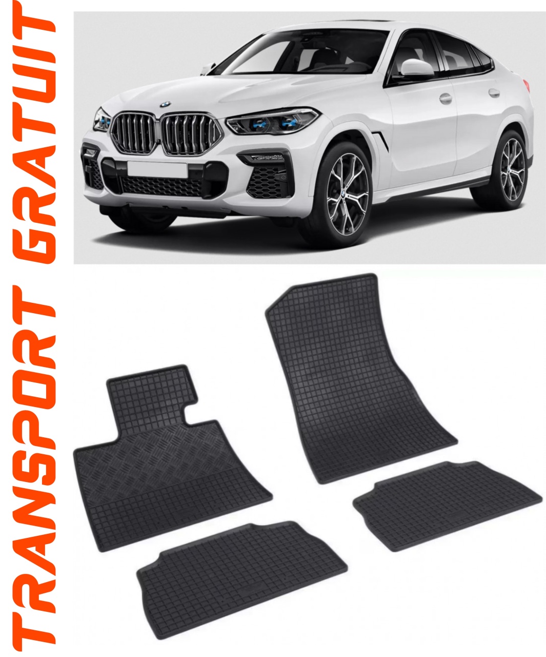 Covorase auto pentru masina ta BMW X6