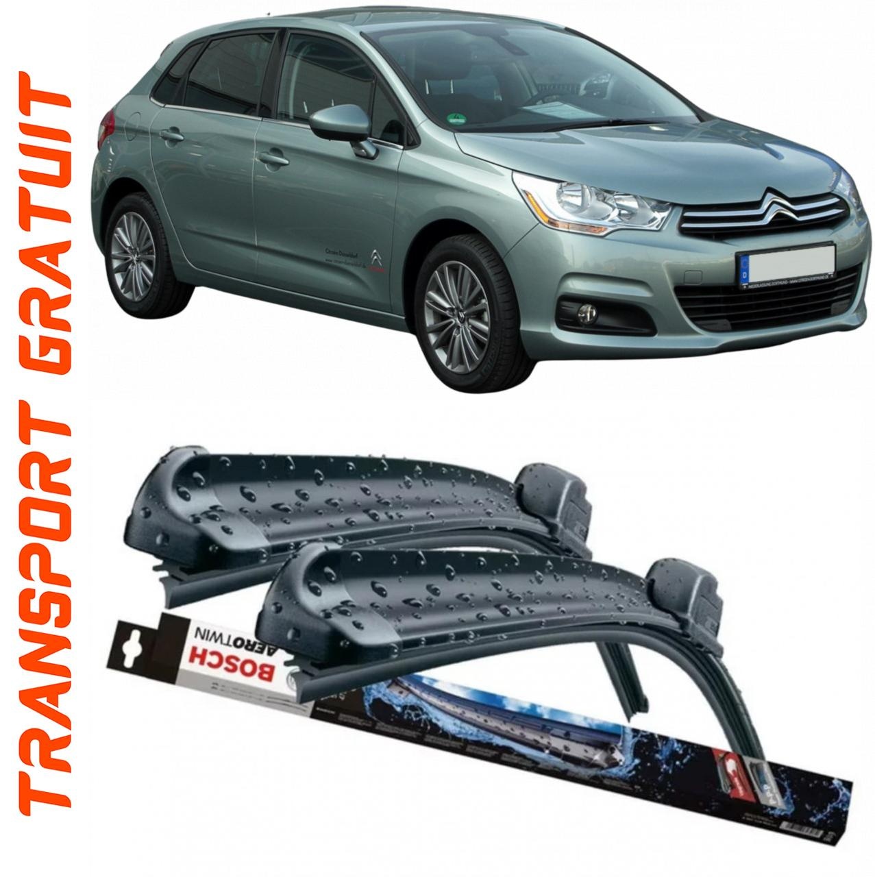 Stergatoare auto dedicat cu masina Citroen C4