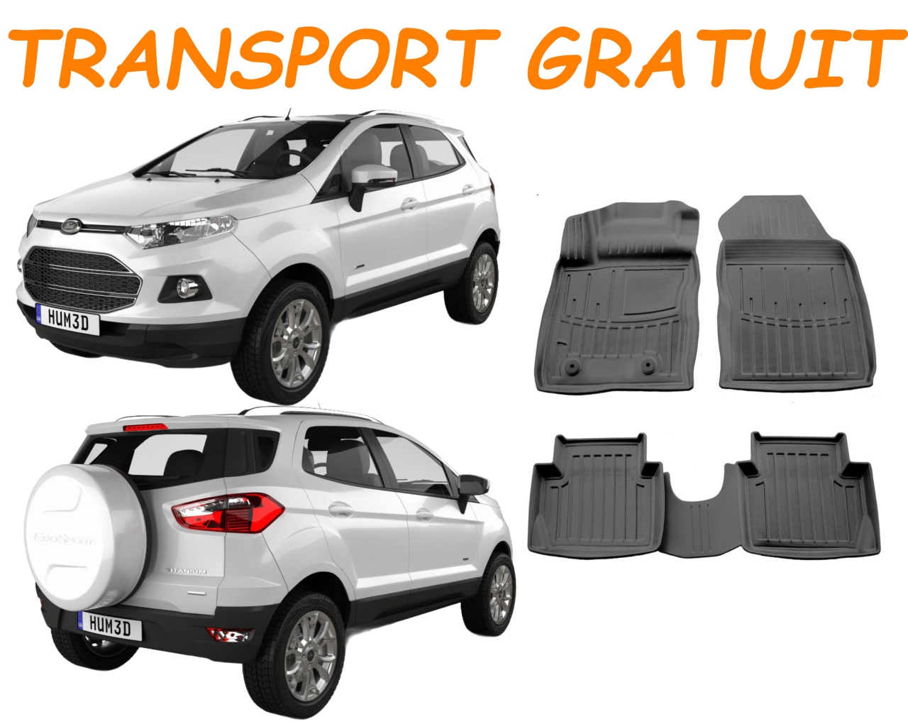 Set covorase auto pentru masina ta Ford EcoSport