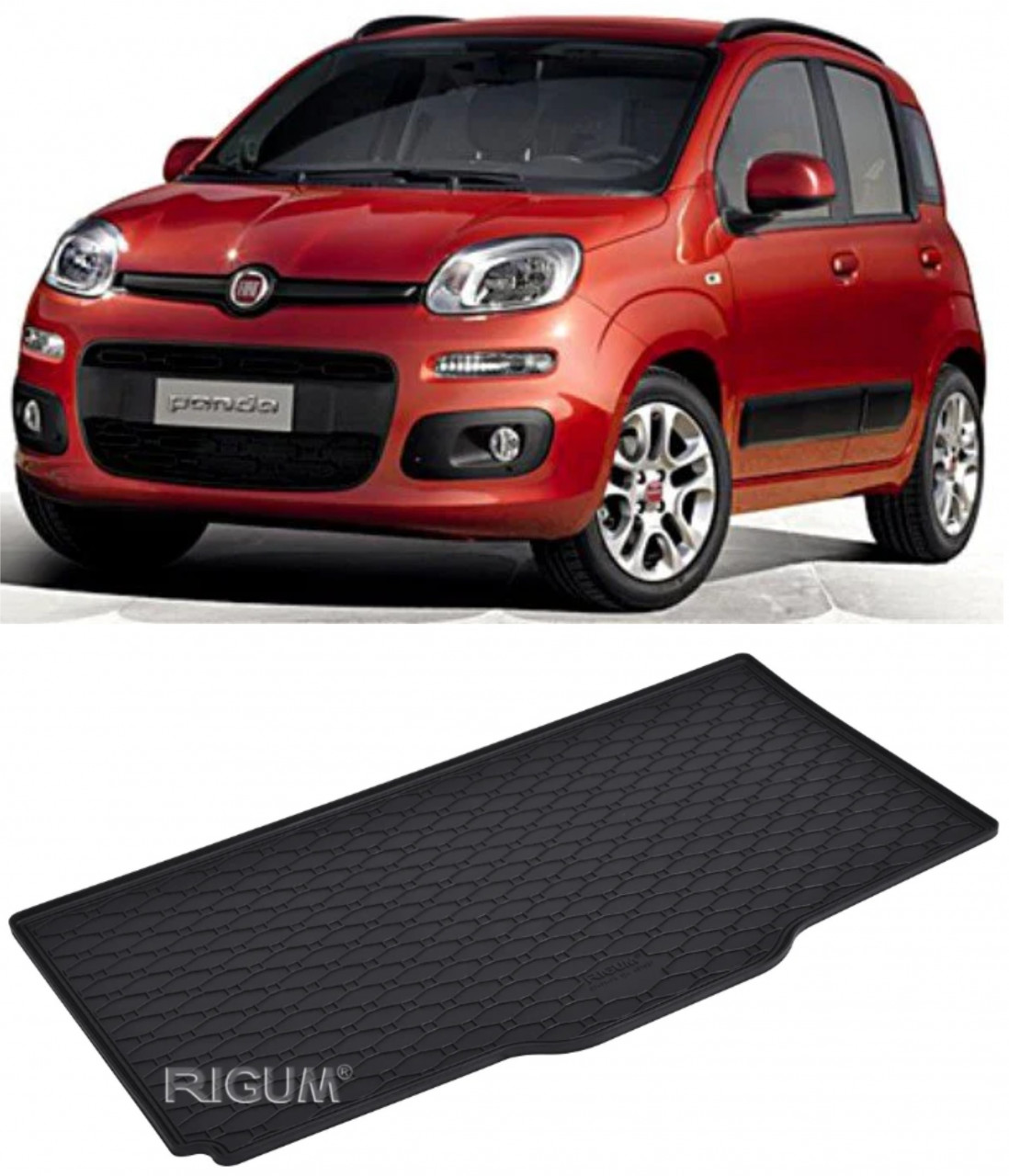 Tavita portbagaj auto dedicata pentru masina Fiat Panda