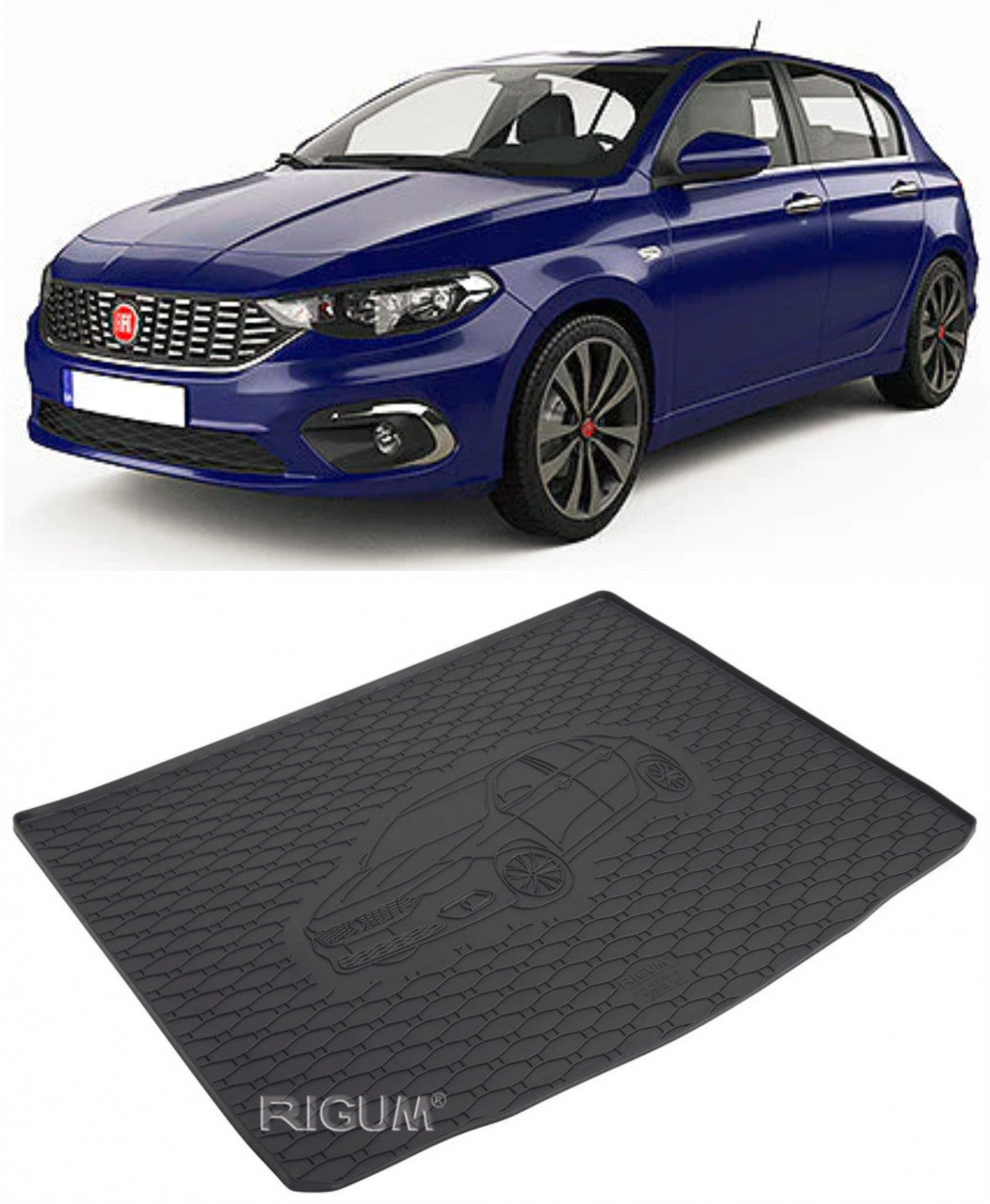 Tavita portbagaj auto dedicata pentru masina Fiat Tipo