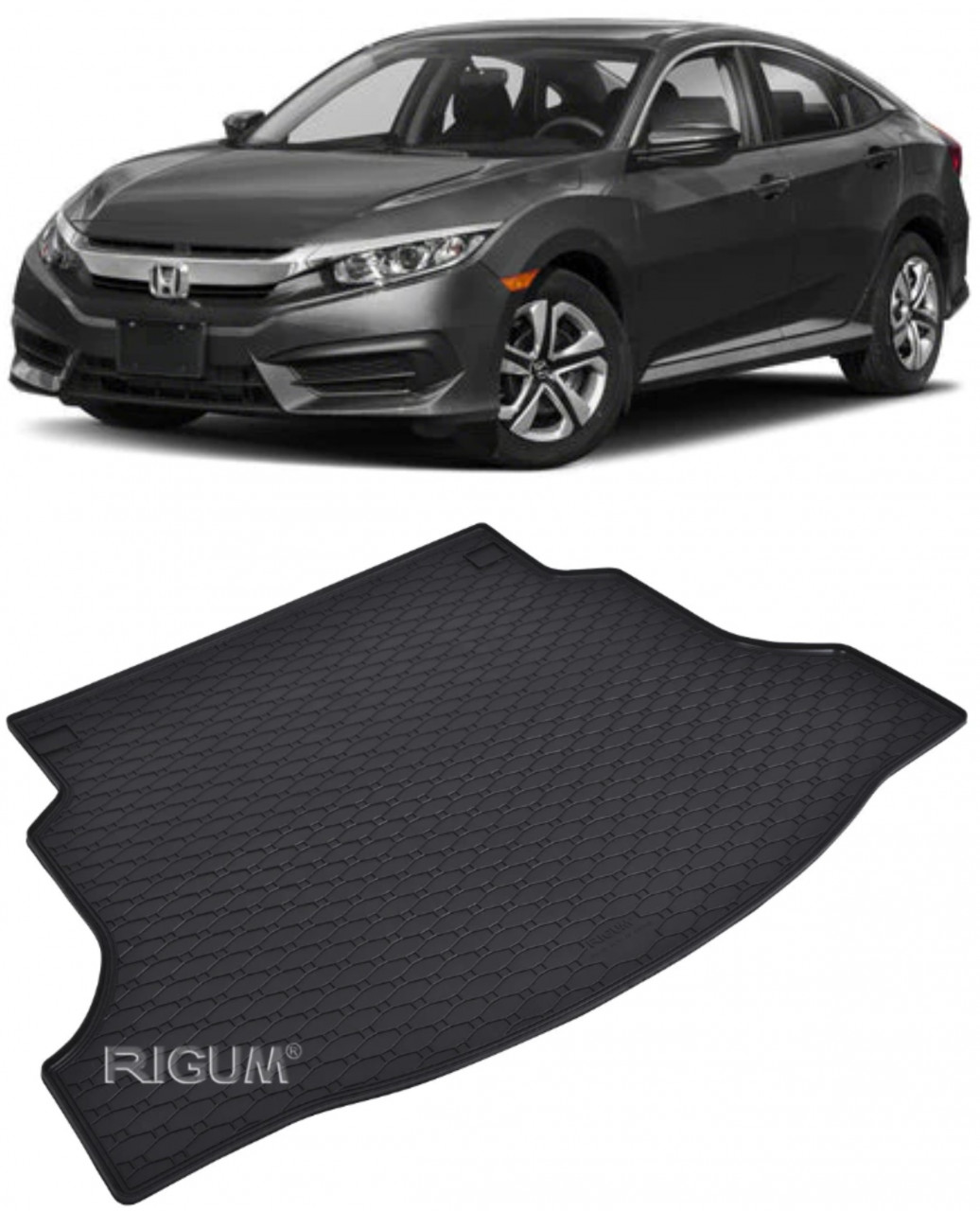 Tavita portbagaj auto dedicata pentru masina Honda Civic