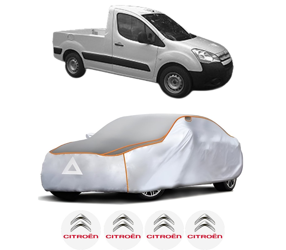 Husa Prelata Antigrindina Auto CITROEN BERLINGO Platform/Chassis (B9) din 2008-2021, Protectie auto contra intemperiilor la grindina, Waterproof, 4x Stickere auto CITROEN