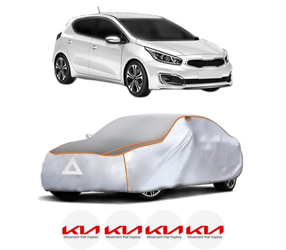 Husa Prelata Antigrindina Auto KIA CEED Hatchback Van (CD) din 2018-2020, Protectie auto contra intemperiilor la grindina, Waterproof, 4x Stickere auto KIA