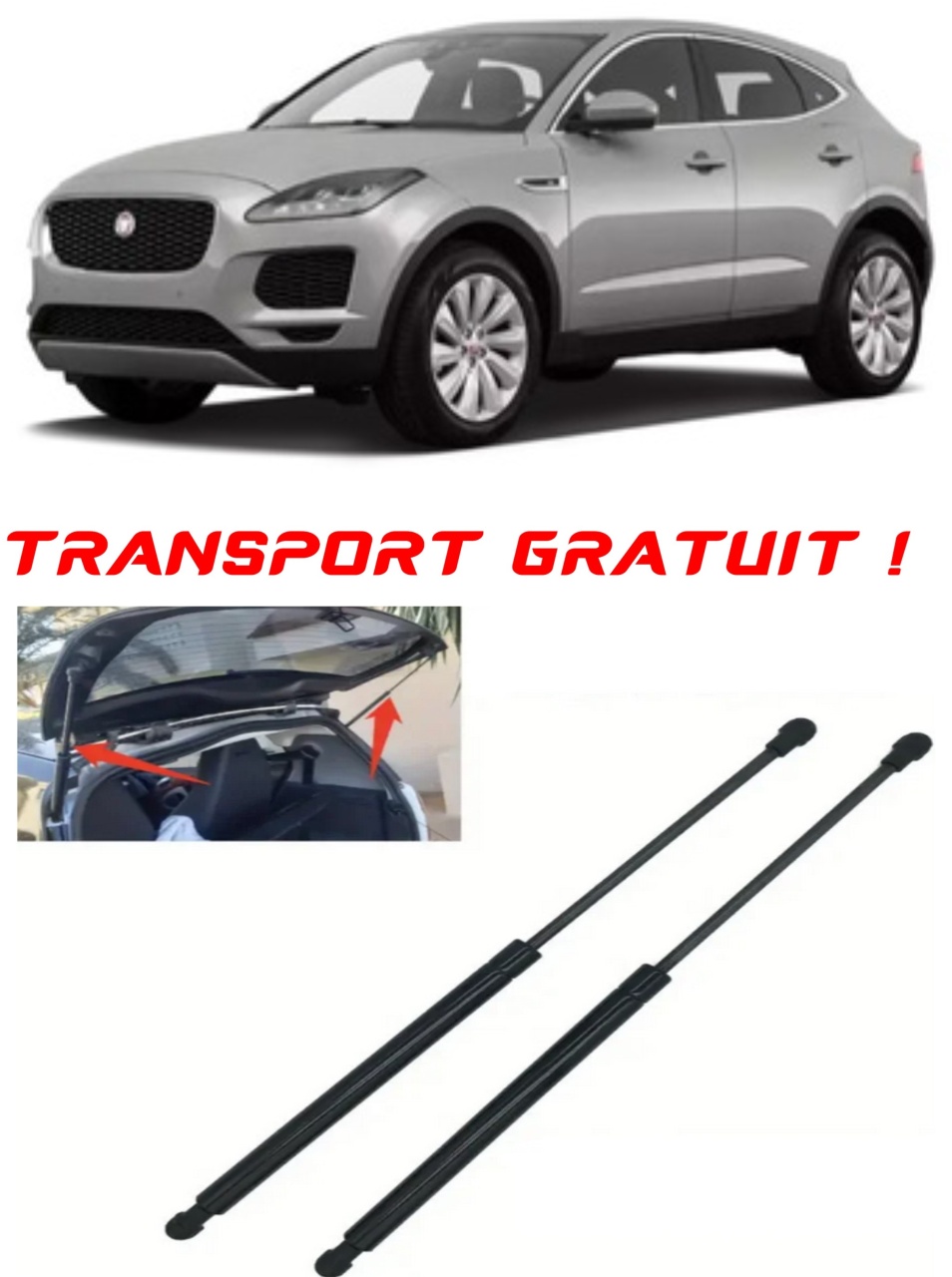 Set 2 amortizoare Haion portbagaj pentru masina Jaguar E-PACE (X540)
